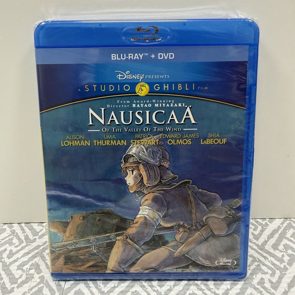 Nausicaa Valley of the Wind Blu-ray DVD Disney Studio Ghibli Brand New Sealed